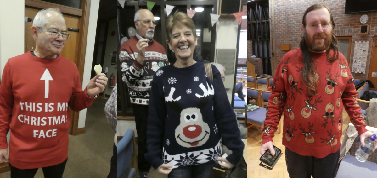 Christmas jumper evening, 2024!